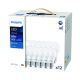SET X12 ŻARÓWKA LED E27 8W WW 2700K PHILIPS