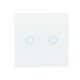 SHATI WŁĄCZNIK DOTYKOWY PODWÓJNY BIAŁY