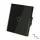 SHATI WŁĄCZNIK DOTYKOWY POJEDYNCZY SCHODOWY CZARNY