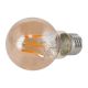 Żarówka LED E27 Filament Amber 6W 110lm/W 3000K