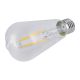 Żarówka LED E27 Filament ST64 6W 110lm/W 3000K
