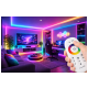 ZESTAW STEROWNIK + PILOT LED RGBW 2,4G RF 18A DC12-24V -zdjęcie numer 2