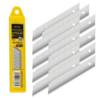 10 SZTUK OSTRZY TNĄCYCH ŁAMANYCH DO NOŻA