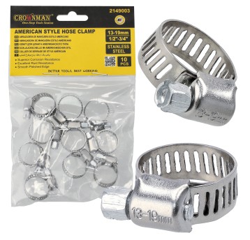 AMERYKAŃSKA OPASKA ZACISKOWA 1/2X3/4/13X19MM