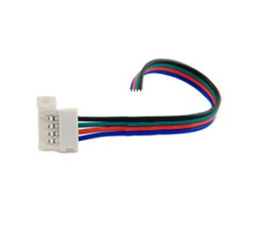 CONNECT RGB 10MM T+P 4PIN