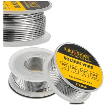 CYNA LUTOWNICZA Z TOPNIKIEM 1.0MMX100G