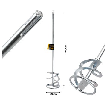 CYNKOWANE MIESZADŁO DO FARB 80X400MM