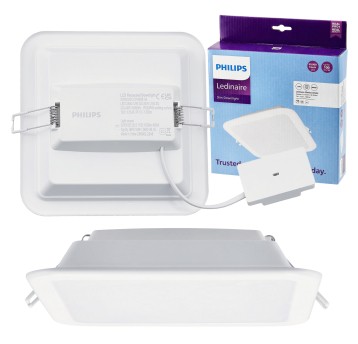 DOWNLIGHT LEDINAIRE P/T KWADRAT 12W NW