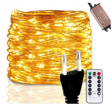 GIRLANDA OZDOBNA 100X10M 230V