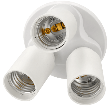 GNIAZDO REDUKCJA E27-3XE27 OKRĄGŁA