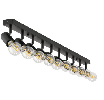 KINKIET VIKI 10XE27 CZARNY