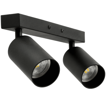 KINKIET VIKI MAX 2XGU10 BLACK