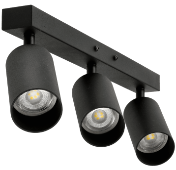 KINKIET VIKI MAX 3XGU10 BLACK