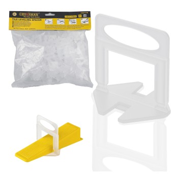 KLIPSY POZIOMUJĄCE DO PŁYTEK - JEDNORAZOWE 1.0MM