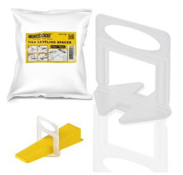 KLIPSY POZIOMUJĄCE DO PŁYTEK - JEDNORAZOWE 2.0MM