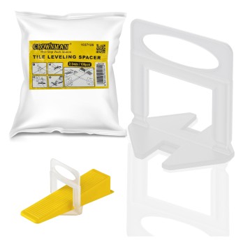 KLIPSY POZIOMUJĄCE DO PŁYTEK - JEDNORAZOWE 2.5MM