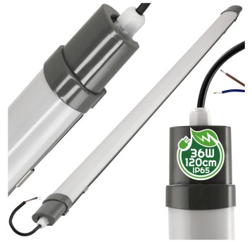 LAMPA LINIOWA LEO LED BLACK 36W 120CM 230V NW