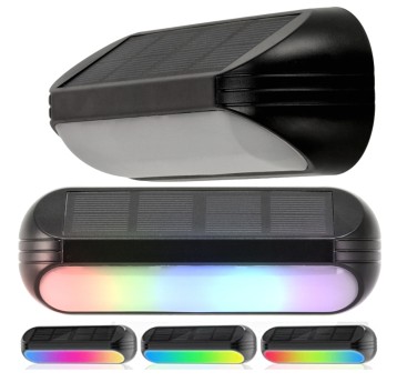 LAMPA SOLARNA KATO RGB+WW PIR IP65