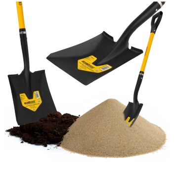 ŁOPATA PIASKOWA NA TRZONKU Z WŁÓKNA SZKLANEGO