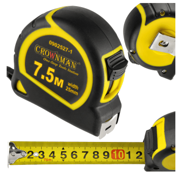 MIARA ZWIJANA 7,5M x25MM