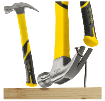 MŁOTEK PAZURKOWY Z PLASTIKOWYM TRZONKIEM