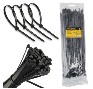 OPASKI KABLOWE NYLONOWE CZARNE 4.8X300