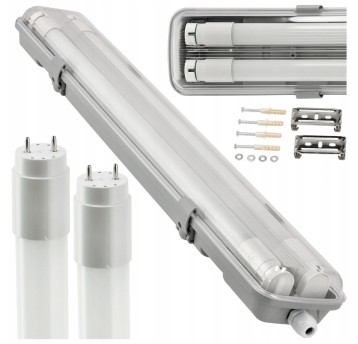 OPRAWA BOH SET 2X120CM + 2X T8 18W NW