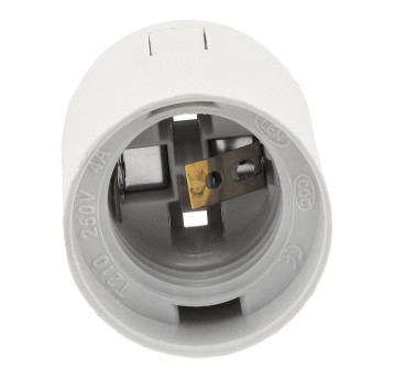 OPRAWKA E27 PLASTIKOWA WHITE