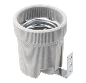 OPRAWKA PORCELANOWA E27 - H