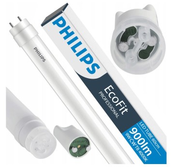 PHILIPS TUBA LED ŚWIETLÓWKA 60CM 8W CW T8 800LM ECOFIT