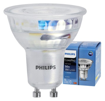 PHILIPS ŻARÓWKA GU10 4,6-50W CW 36° COREPRO 6500K