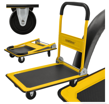 PLATFORMOWY WÓZEK TRASPORTOWY SKŁADANY 150KG