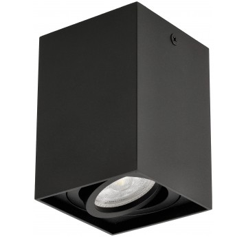 PLUTO-S GU10 RUCHOMA CZARNA MAXI ELW-009-BL