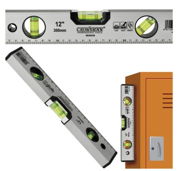 POZIOMICA ALUMINIOWA Z MAGNESEM 300MM