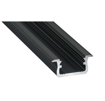 PROFIL B CZARNY ANODOWANY 2M