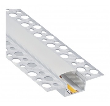 PROFIL DO PŁYT GK PODTYNKOWY SZEROKI 2M SUROWY+KLOSZ MLECZNY