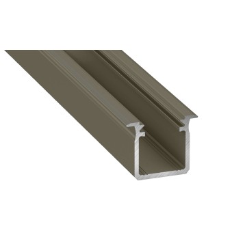 PROFIL G INOX ANODOWANY 2M