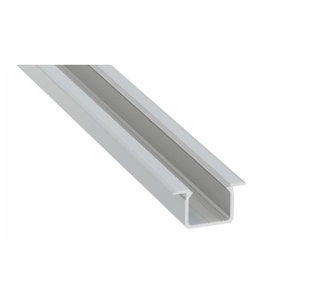 PROFIL U SREBRNY ANODOWANY 2M