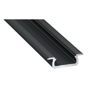 PROFIL Z CZARNY ANODOWANY 1M