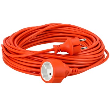 Przedłużacz 230V 20M Pomarańczowy 2x1mm2 13A 2000W