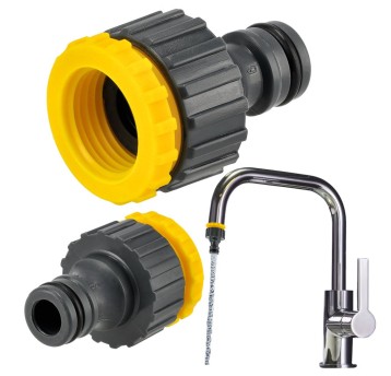 PRZYŁĄCZE KRANOWE Z GWINTEM WEWNĘTRZNYM 1/2-3/4