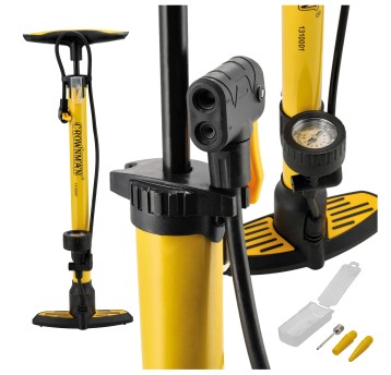 RĘCZNA POMPKA Z MANOMETREM