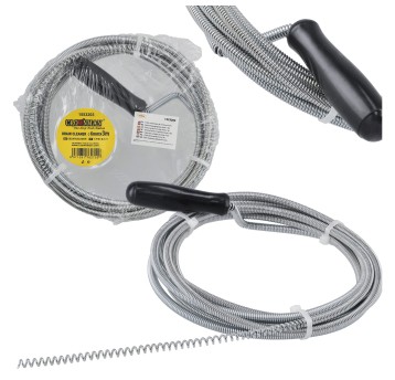 SPIRALA DO PRZEPYCHANIA RUR KANALIZACYJNYCH 6MMX3M