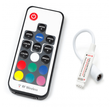 STEROWNIK LED RGB RF17 6A DC5-24V 72W/144
