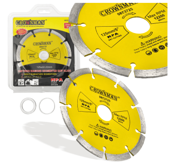 TARCZE DIAMENTOWE SEGMENTOWE SPIEKANE DO CIĘCIA NA SUCHO