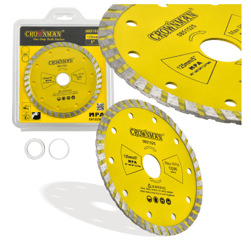 TARCZE DIAMENTOWE TURBOSPIEKANE DO CIĘCIA NA SUCHO I MOKRO