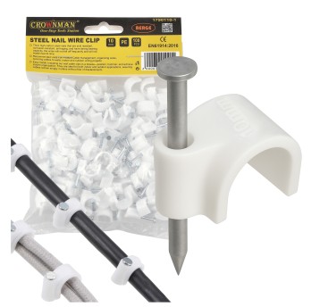 UCHWYT KABLOWY Z GWOŹDZIEM 10MM