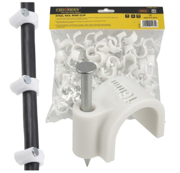 UCHWYT KABLOWY Z GWOŹDZIEM 16MM