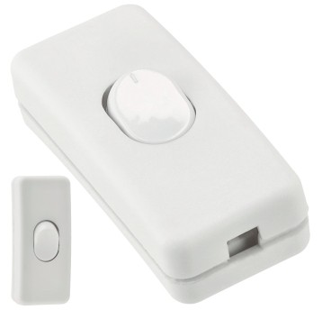 WŁĄCZNIK KOŁYSKOWY 230V BIAŁY