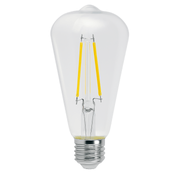 Żarówka LED E27 Filament ST64 6W 110lm/W 3000K